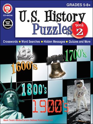 cover image of U.S. History Puzzles, Book 2, Grades 5--8